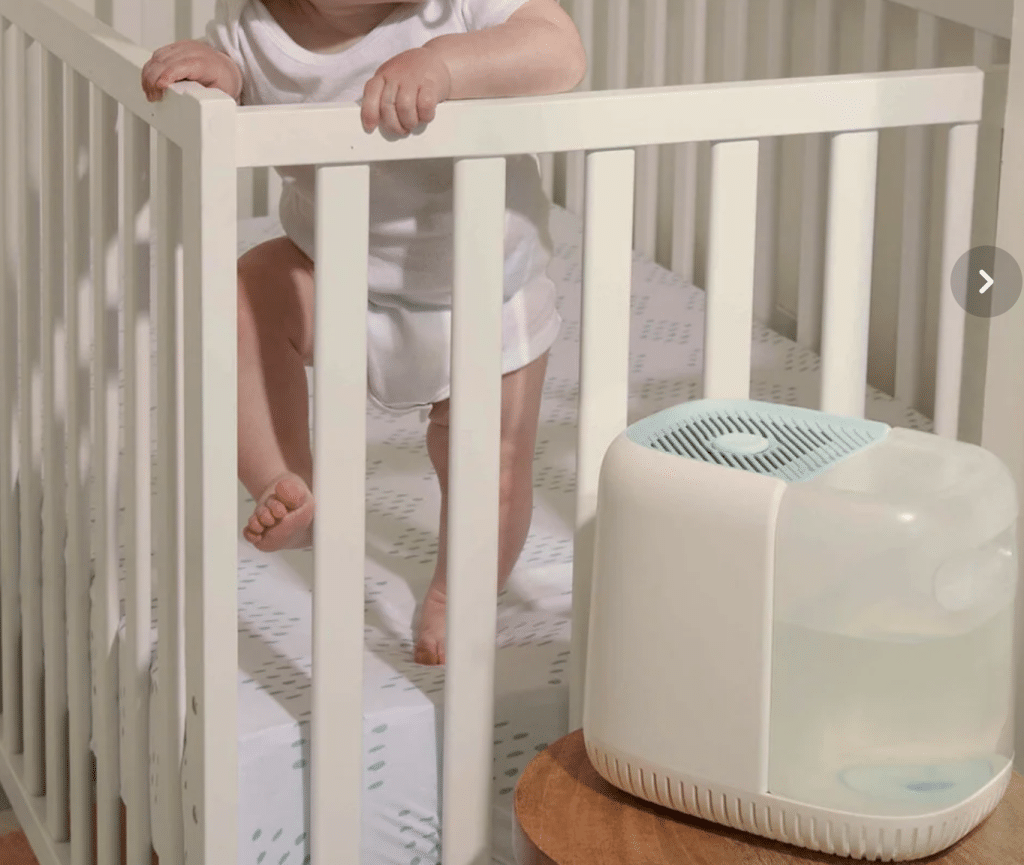 Canopy organic, mold-free nursery room humidifier